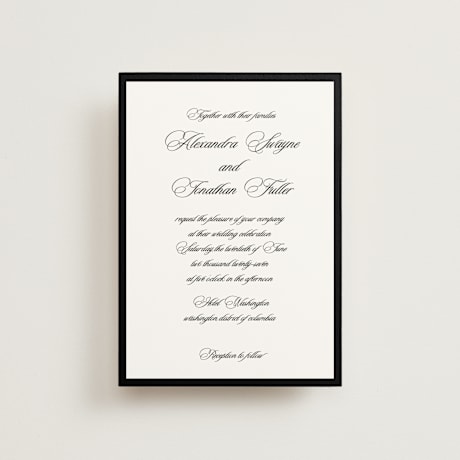 Petite Wedding Invitations