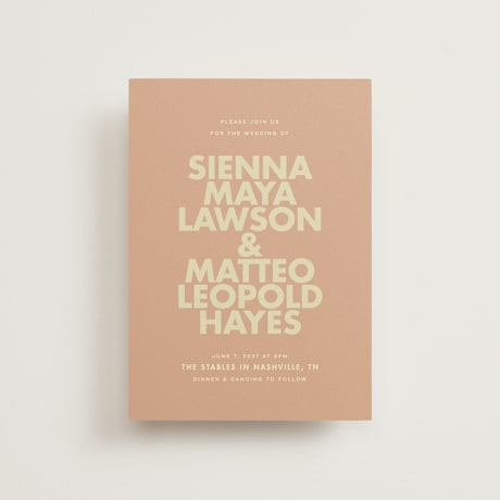 Petite Wedding Invitations