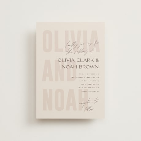 Petite Wedding Invitations