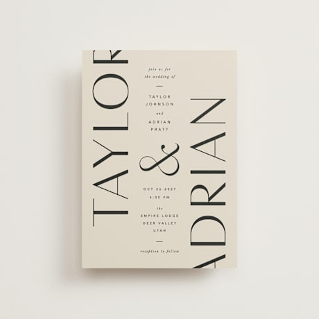 Petite Wedding Invitations