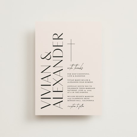 Petite Wedding Invitations