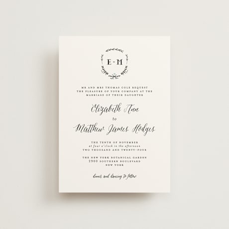 Petite Wedding Invitations