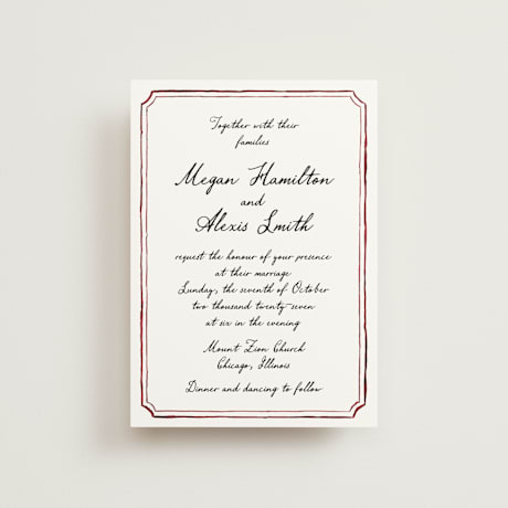 Petite Wedding Invitations
