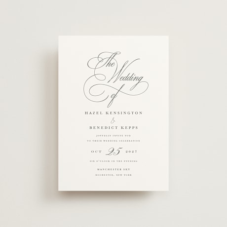 Petite Wedding Invitations