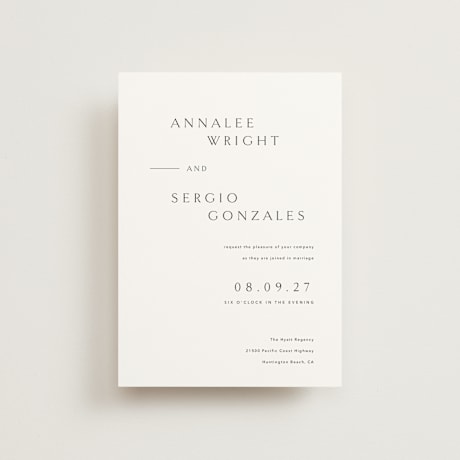 Petite Wedding Invitations