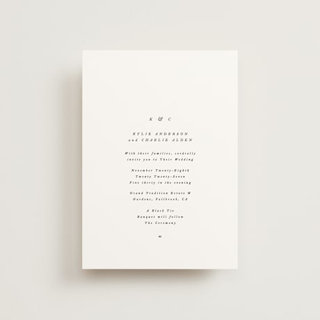 Petite Wedding Invitations