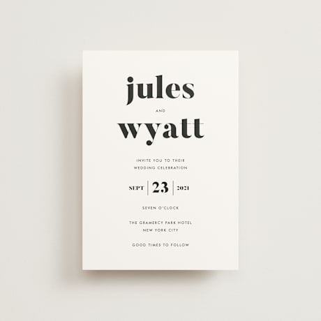 Petite Wedding Invitations
