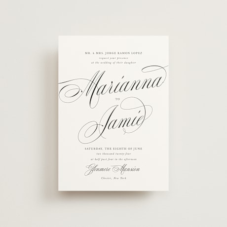 Petite Wedding Invitations