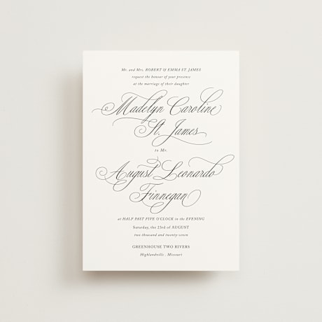Petite Wedding Invitations