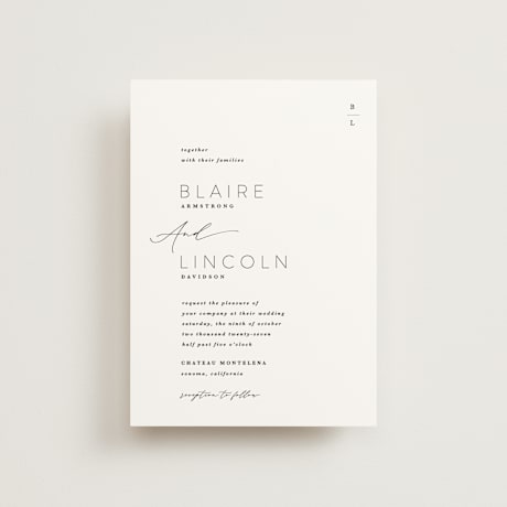 Petite Wedding Invitations