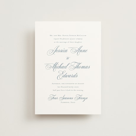 Petite Wedding Invitations