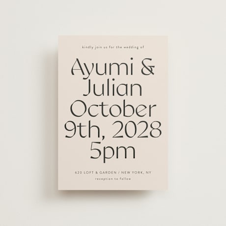 Petite Wedding Invitations