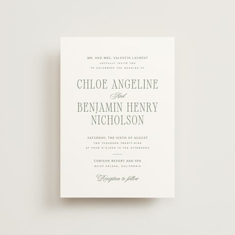 Petite Wedding Invitations