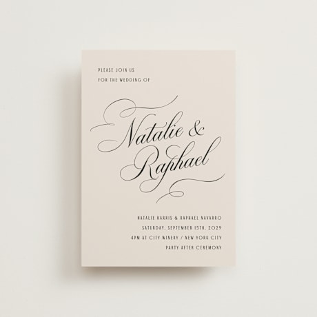 Petite Wedding Invitations