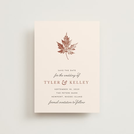 Save the Date Petite Cards