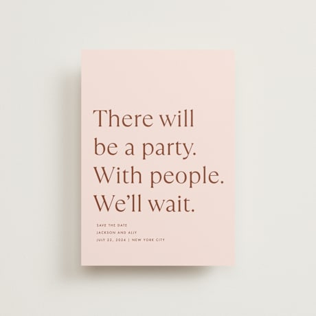 Save the Date Petite Cards