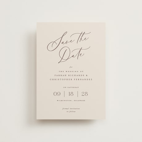 Save the Date Petite Cards
