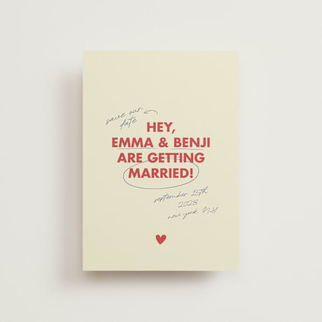 Save the Date Postcards