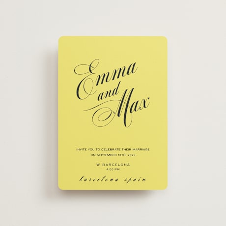 Petite Wedding Invitations