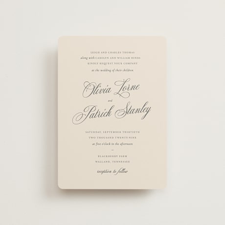 Petite Wedding Invitations