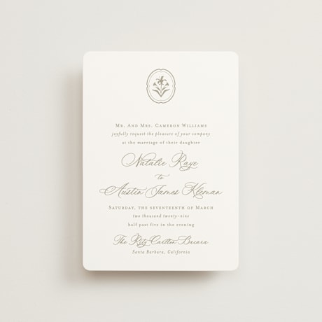 Petite Wedding Invitations