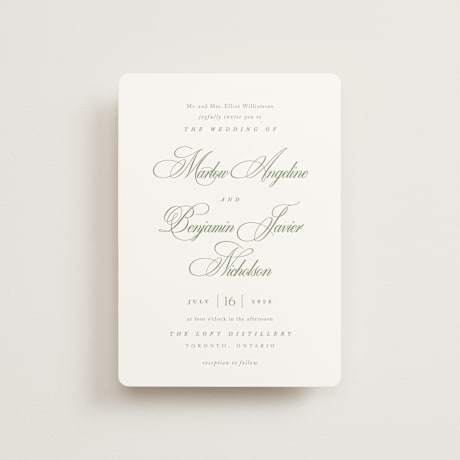 Petite Wedding Invitations