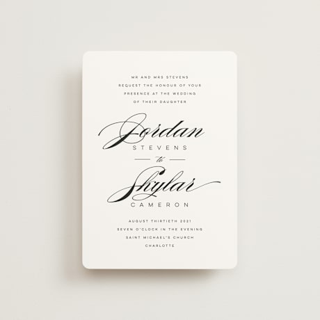 Petite Wedding Invitations