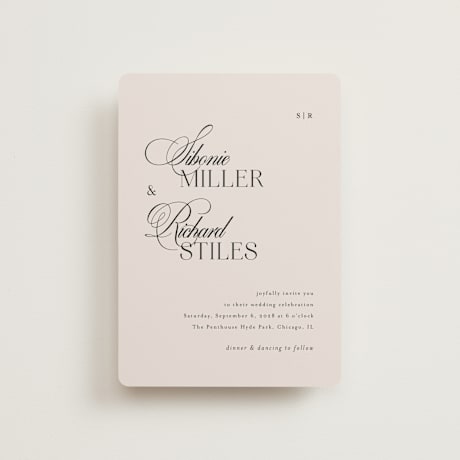 Petite Wedding Invitations