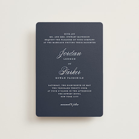 Petite Wedding Invitations