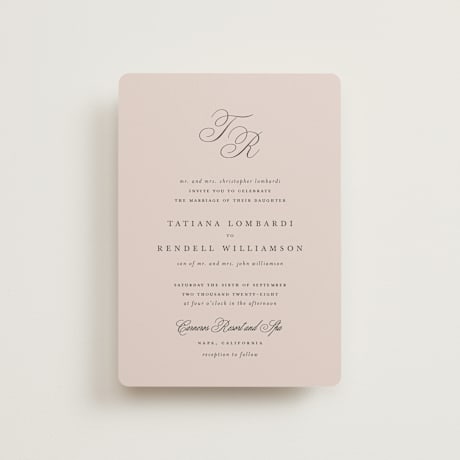 Petite Wedding Invitations