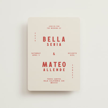 Petite Wedding Invitations