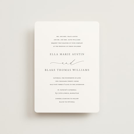 Petite Wedding Invitations