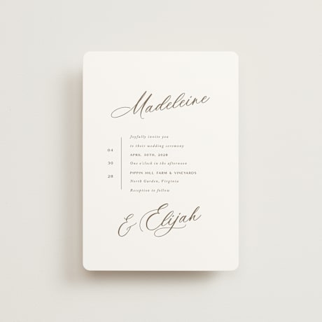 Petite Wedding Invitations