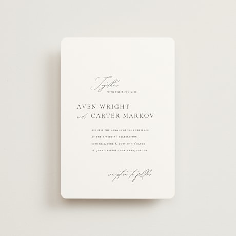 Petite Wedding Invitations