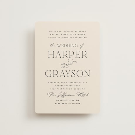 Petite Wedding Invitations