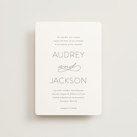 Petite Wedding Invitations