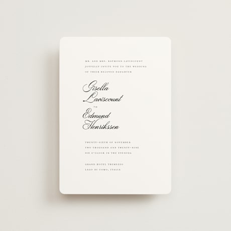 Petite Wedding Invitations