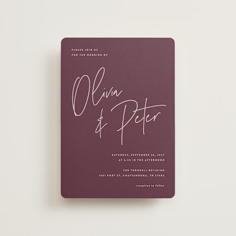 Petite Wedding Invitations