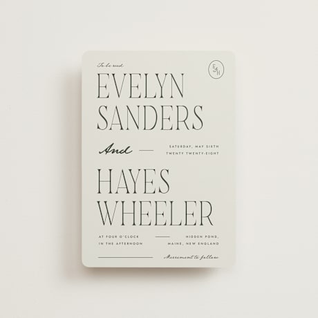 Petite Wedding Invitations