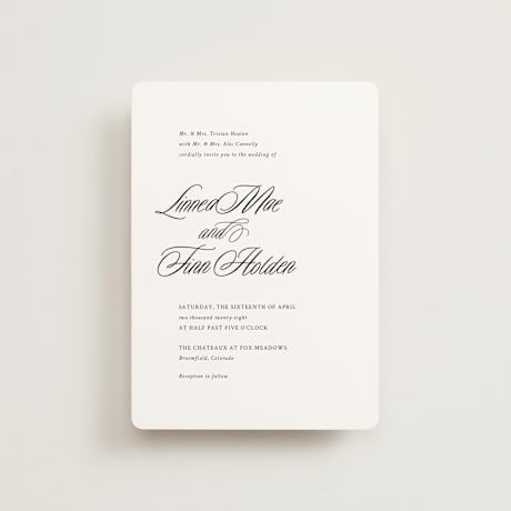 Petite Wedding Invitations