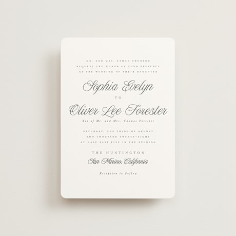 Petite Wedding Invitations