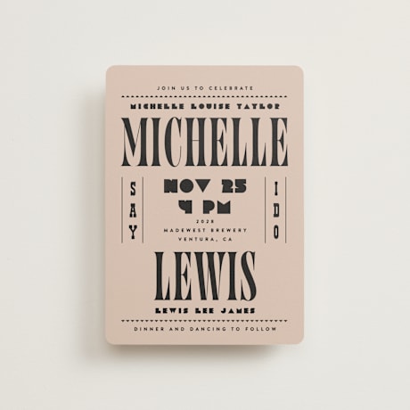 Petite Wedding Invitations