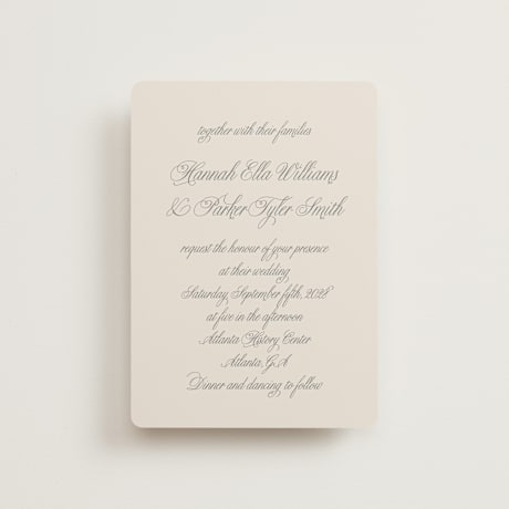 Petite Wedding Invitations