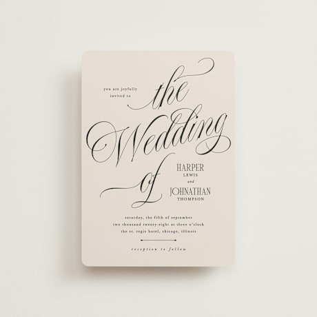 Petite Wedding Invitations