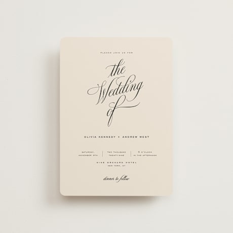 Petite Wedding Invitations