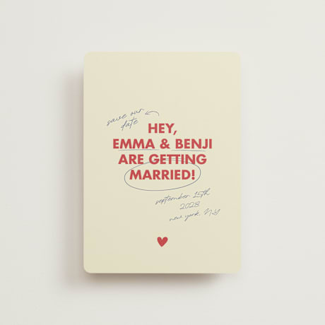 Save the Date Petite Cards