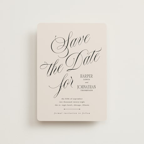 Save the Date Petite Cards