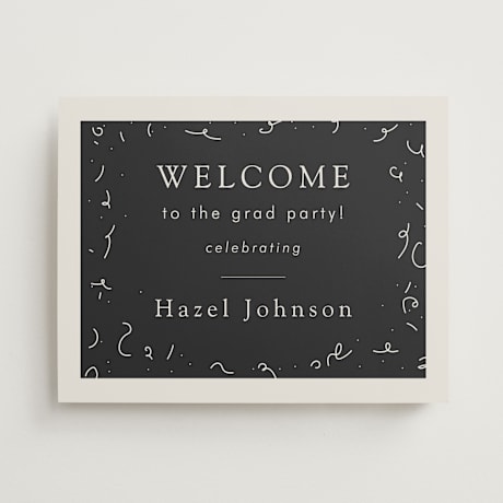 Graduation Welcome Signs