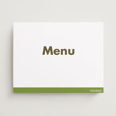 Menu Signs