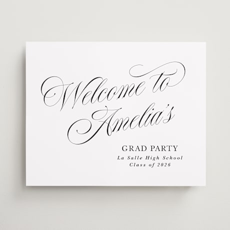 Graduation Welcome Signs